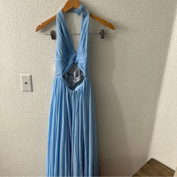 New Fame and Partners Alija Cut Out Maxi Gown Dress size 4 - Picture 5 of 9